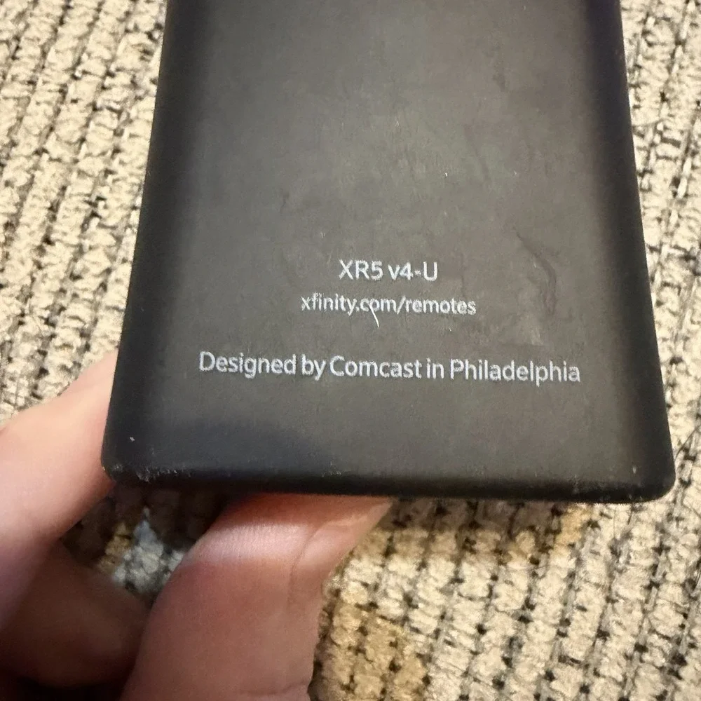 Xfinity XR5 v4-U Remote Control Comcast‎ Tested Working Clean